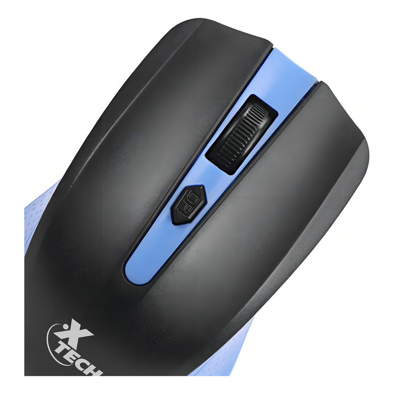 Mouse Wireless Usb Rf 4 Botones X-tech Galos