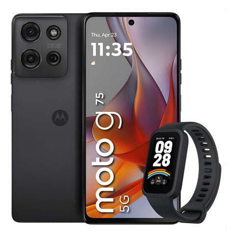 Celular Motorola Moto G75 5g 256gb/8gb Gris + Band 9 Active