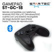 Gamepad Inalámbrico Startec St-gc-18 Para Pc Y Ps4, Negro