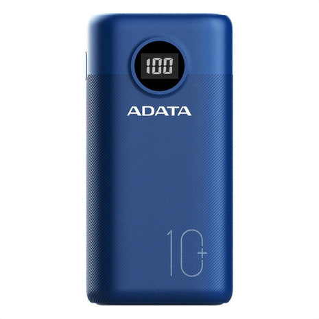 Power Bank 10000mah Multi Carga Rápida Adata P10000qcd Azul