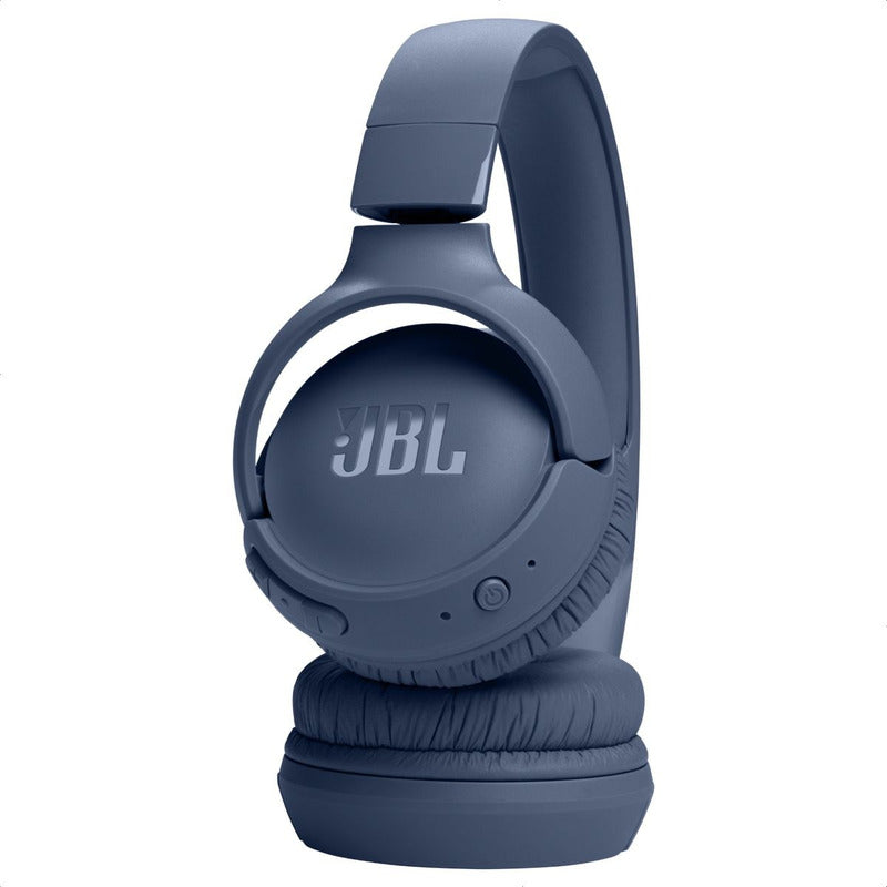 Auriculares Inalámbricos JBL Tune 520BT con Potente Sonido JBL Pure Bass y Bluetooth 5.3, Azul