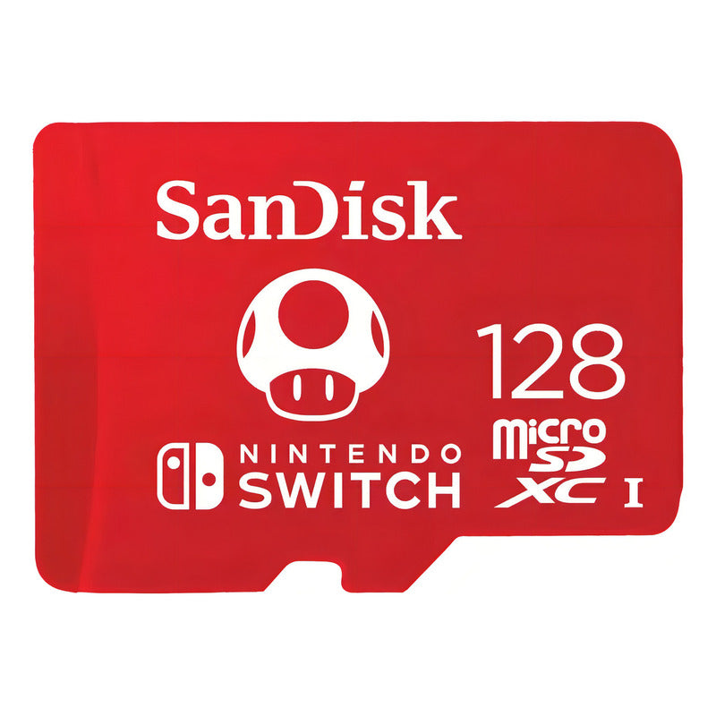Memoria Sandisk Micro Sd Nintendo Switch 128gb
