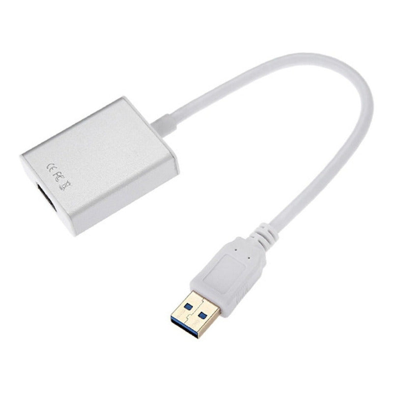 Adaptador USB 3.0 a HDMI 1080P para Monitor y Proyector con Resolución Full HD Compatible Windows