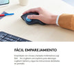 Adaptador USB Logitech Logi Bolt Inalámbrico Seguro Conexión Estable hasta 6 Dispositivos Windows/Mac