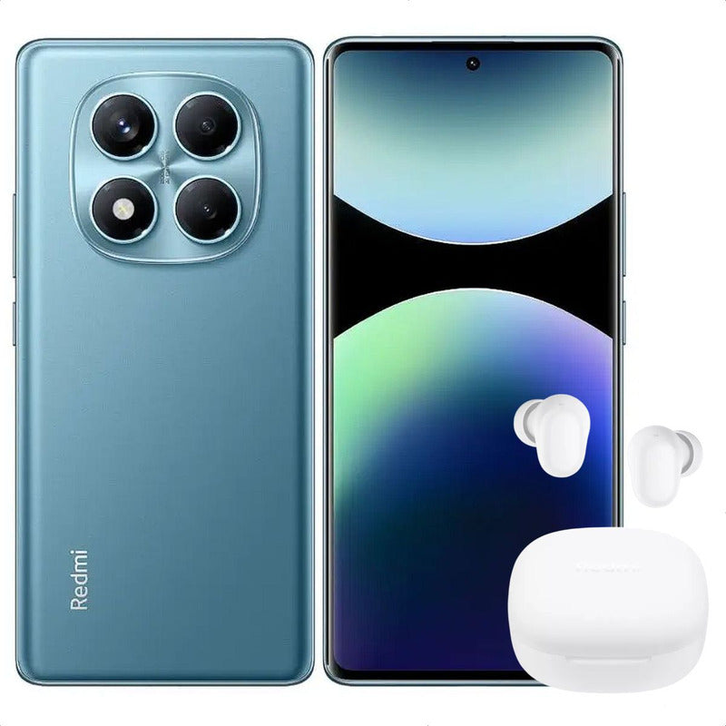 Celular Redmi Note 14 Pro 256gb/8gb, Azul + Buds 6 Play