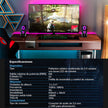 Parlantes Estéreo 2.0 Xtech XTS-131 FireShot con Luces LED, Conexiónes USB/3.5mm