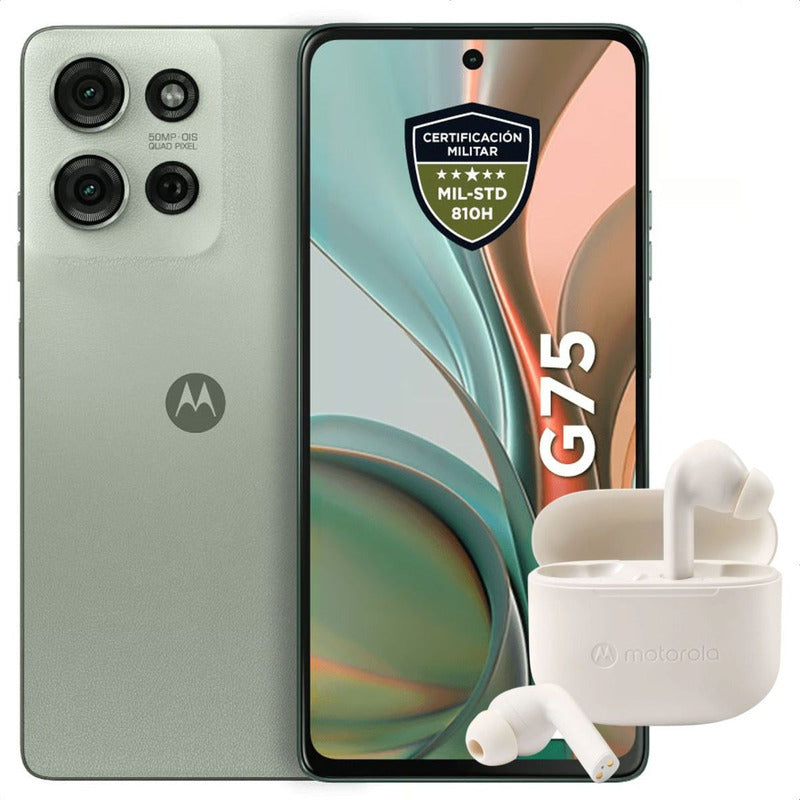 Celular Motorola Moto G75 5g 256gb/8gb Verde + Moto Buds 065