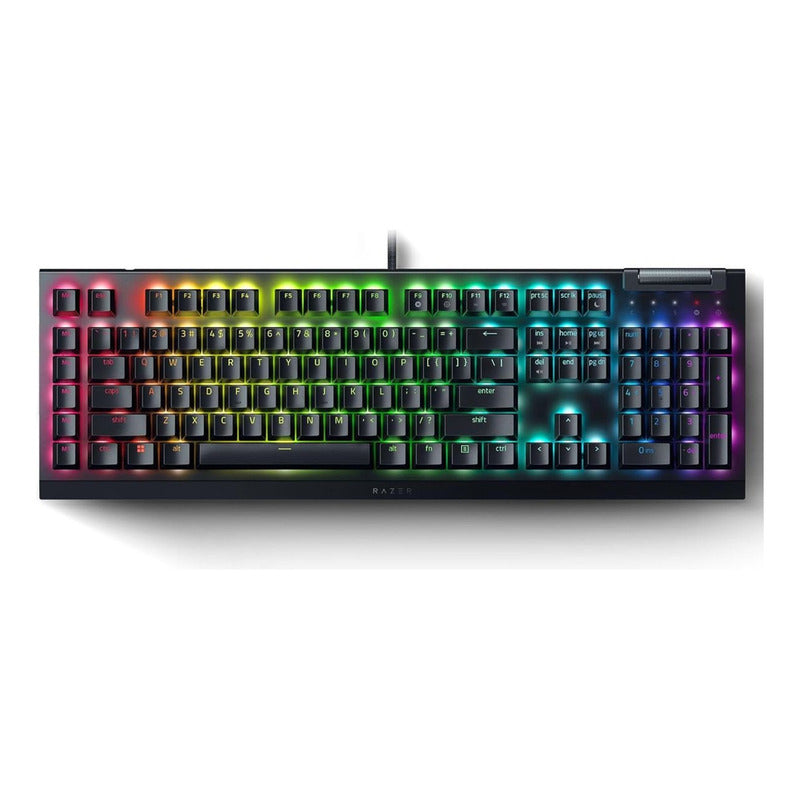 Razer Blackwidow V4 X, Teclado Gamer Mecánico Rgb Esp Yellow