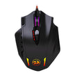 Mouse Gamer Redragon Impact M908 RGB Chroma 12400DPI 18 Botones Programables MMO MOBA Pesas Ajustables