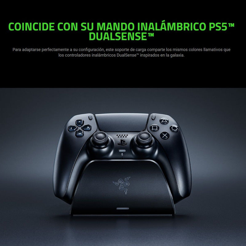 Razer Quick Charging Stand Base Carga Rápida Para Mando Ps5