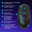 Mouse Gamer Bluetooth Logitech G309 Lightspeed 25600dpi, Blk