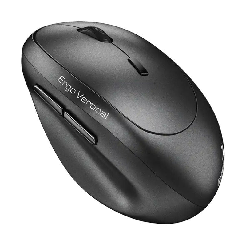 Mouse Vertical Inalámbrico Genius Ergo 8350s, 6 Botones, Blk