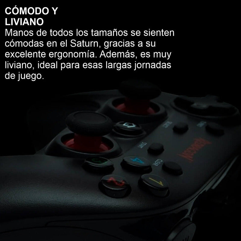 Control De Juegos Gamepad Usb, Redragon G807 Saturn Ps3 / Pc
