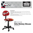 Silla De Estudio Xtech XTF-DC001MK, Edición Mickey Mouse, Ajustable y Giratoria