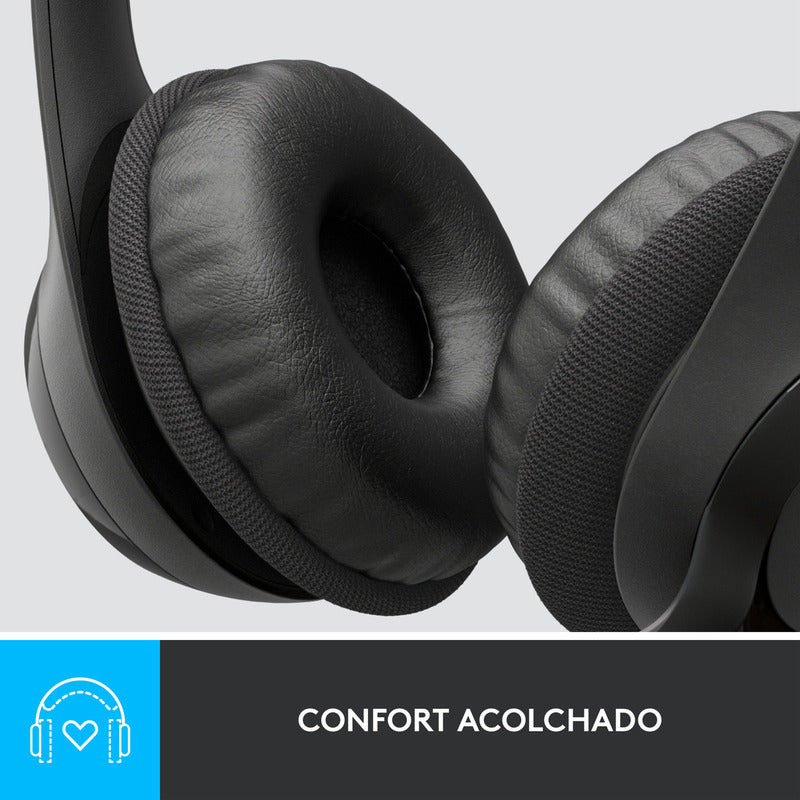 Diadema Logitech H390 Usb Negro Con Micrófono