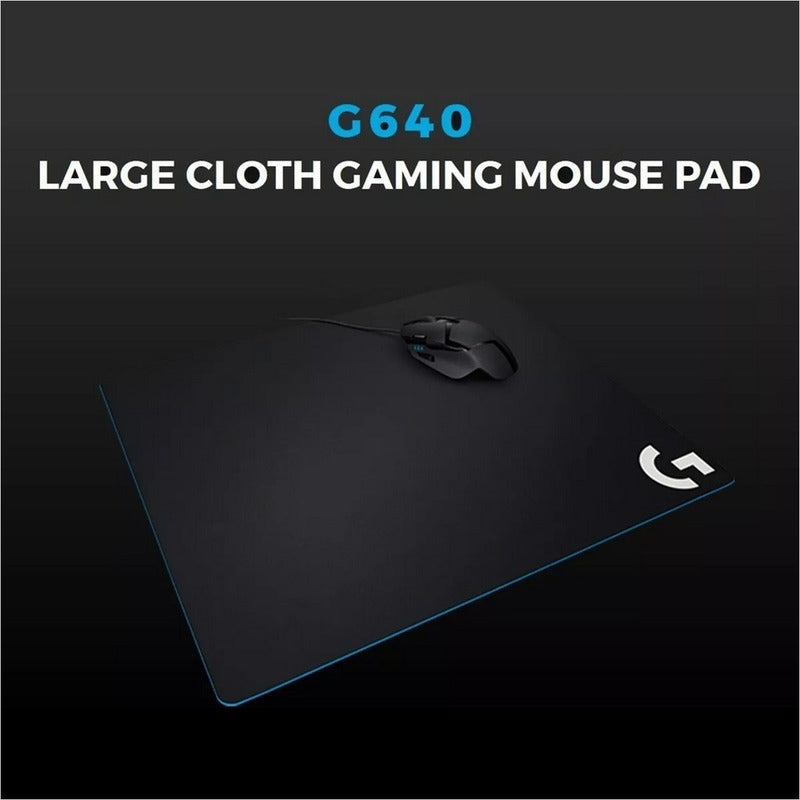 Pad Mouse Gamer Logitech G640, Superficie De Tela, 460x400mm