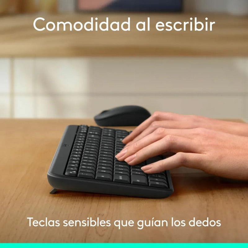 Teclado Bluetooth Inalámbrico Logitech K250 Compacto, Rosa