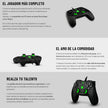 Control Gamepad USB T-Dagger Aries T-TGP500 para PC PS3 Nintendo Switch con Vibración