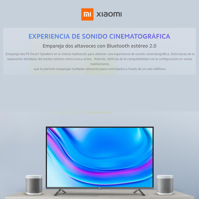 Altavoz Inteligente Xiaomi Mi Smart Speaker Bluetooth Google