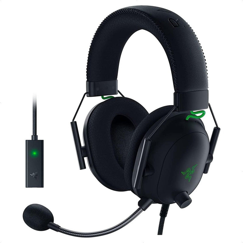 Razer Blackshark V2 Audífonos Gamer con USB Sound Card y THX Spatial Audio 7.1 Caja Original