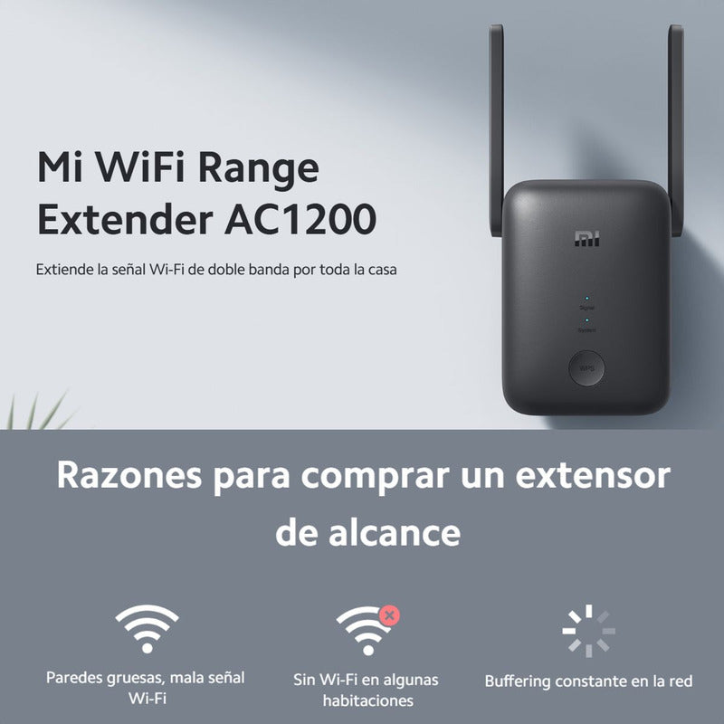 Xiaomi Mi Wifi Range Extender Ac1200 Extensor Rango 1200mbps