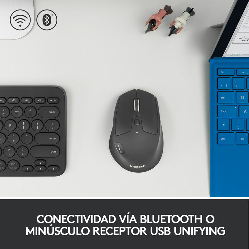 Combo Multi-dispositivo Logitech: Teclado K380s + Mouse M720