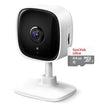 Cámara Seguridad Ip Wifi Tp-link Tapo C100 + Micro Sd 64gb