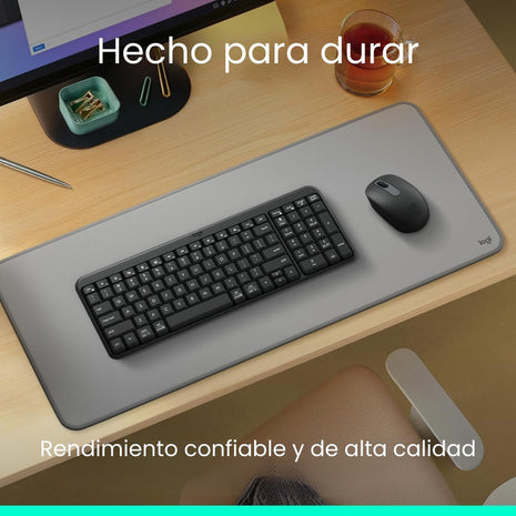 Combo Teclado y Mouse Bluetooth Logitech MK250 Inalámbrico Diseño Compacto - Español