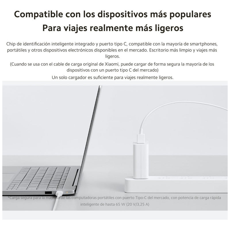 Xiaomi Turbo Cargador 120w + Cable Usb Tipo-c, 100% Original