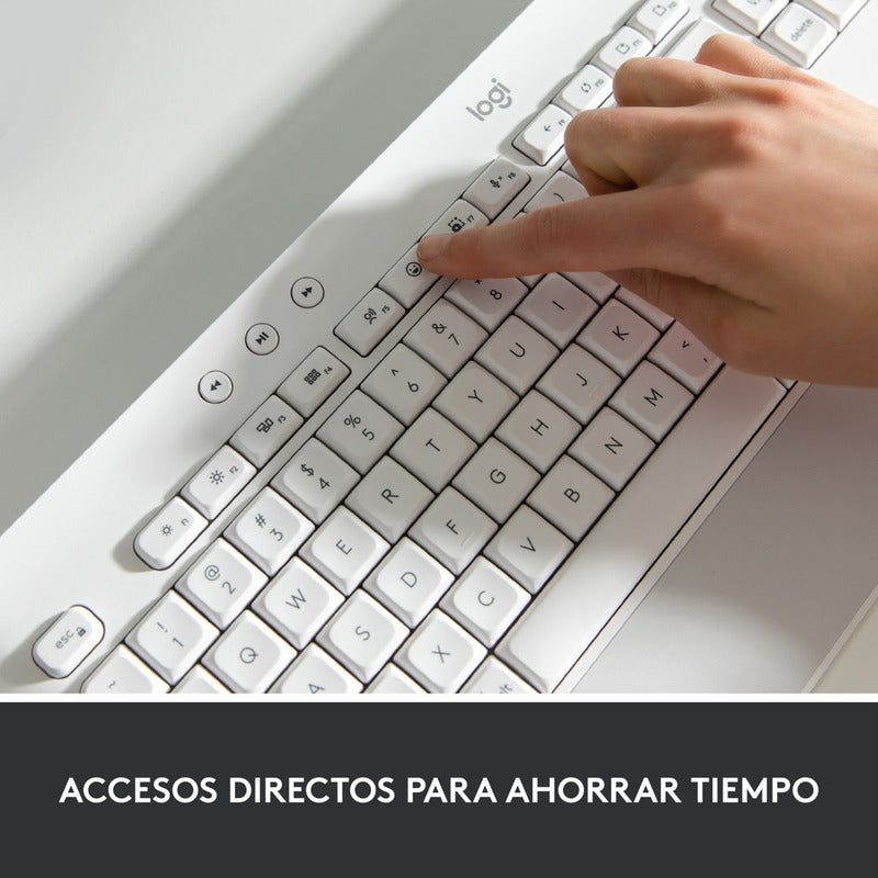 Teclado Confortable Bt/bolt Logitech Signature K650, Wht