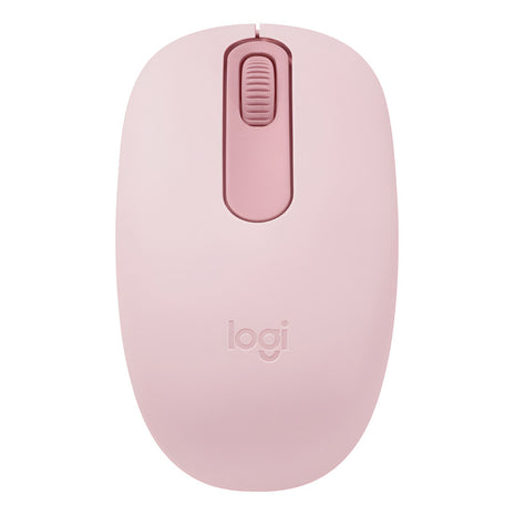 Mouse Inalámbrico Bluetooth Logitech M196 Diseño Ambidiestro Cómodo y Compacto - Rosado