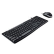 Combo Usb Teclado Multimedia Y Mouse, Logitech Mk200 Media