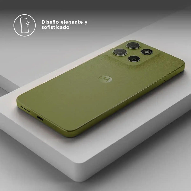 Celular Motorola G15 Dual Sim 4G, 6.72'' 256GB/4GB+8GB (RAM Boost) 50MP 5200mAh, Verde