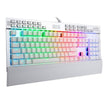 Teclado Gamer Mecánico Redragon K550 Yama, Luces Rgb, Blanco