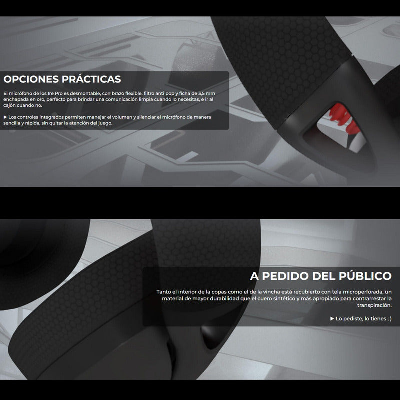 Redragon H848 Ire Pro, Diadema Gamer 2.4ghz/bt/3.5mm Pc Ps5