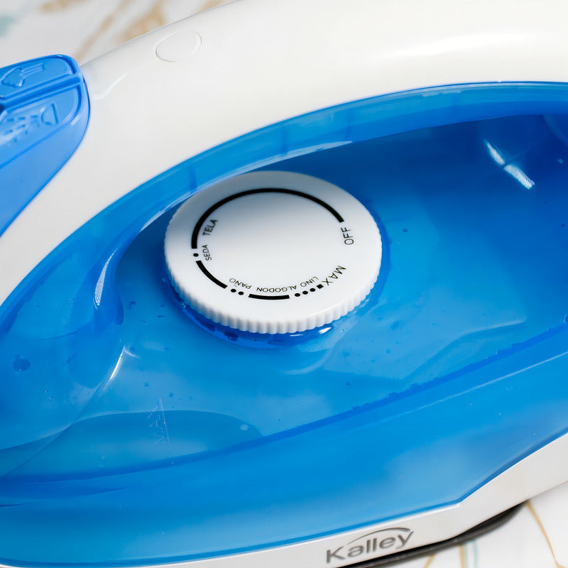 Plancha A Vapor Kalley K-pb100aa Color Azul