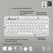 Teclado Bt Multidispositivo Logitech Pebble Keys 2 K380s, Wh