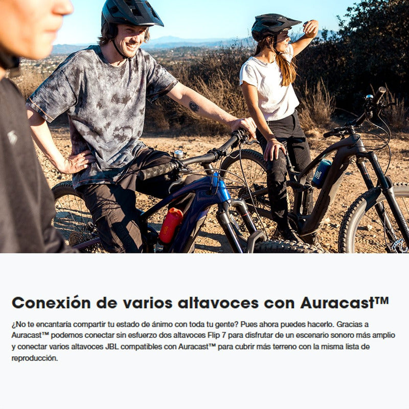 Altavoz Portátil JBL Flip 7 Resistente al Agua y las Caídas IP68 + AI Sound Boost