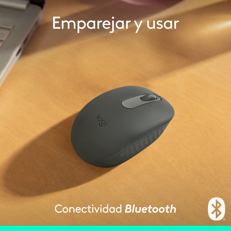 Mouse Bluetooth Inalámbrico Logitech M196, Grafito