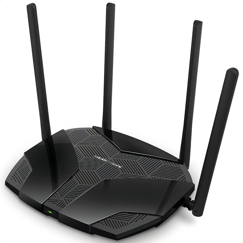 Router Inalambrico Mercusys Mr80x Ax3000 Wi-fi 6 Doble Banda Color Negro