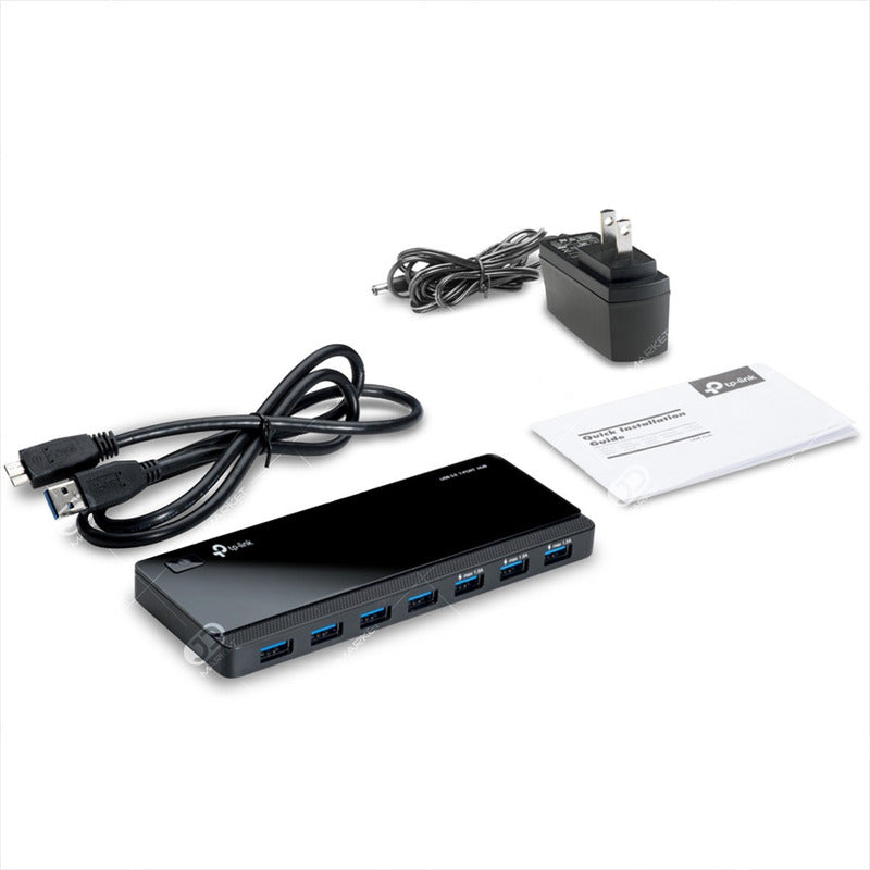 Hub De 7 Puertos Usb 3.0 / 3 De Carga 5v/1.5a, Tp-link Uh700