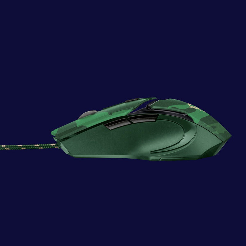 Mouse Gamer Trust Gxt 101c Gav, 6 Botones / 600~4800dpi