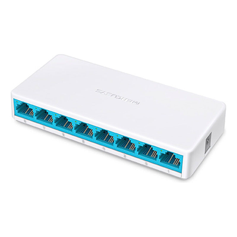 Switch De Escritorio Mercusys Ms108 8 Puertos 10/100 Mbps