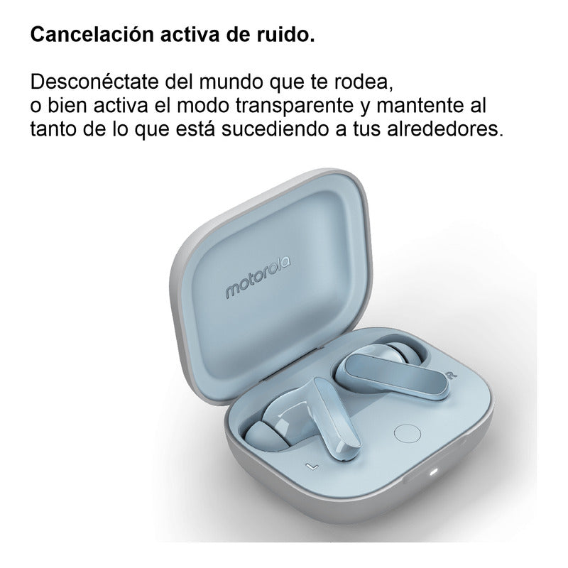 Celular Motorola Moto G75 5g 256gb/8gb Gris + Moto Buds Azul