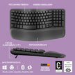 Teclado Ergonómico Inalámbrico Logitech Wave Keys, Bt / Bolt