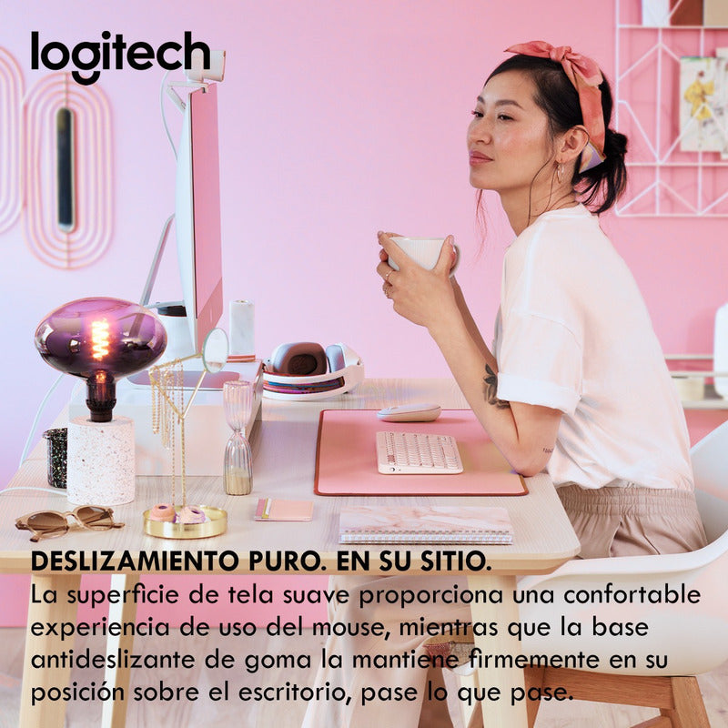Alfombrilla De Escritorio Logitech Desk Mat Studio Series Pk