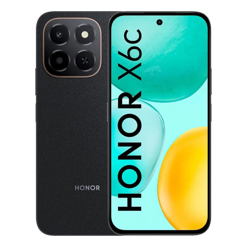Celular Honor X6c Dual Sim 256gb/8gb 6.61'' Ip64 50mp, Negro