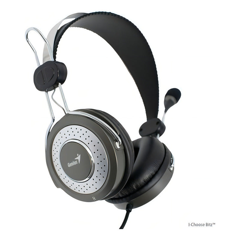 Auricular C/microfono Genius Hs-04su Pc Plug 3.5mm