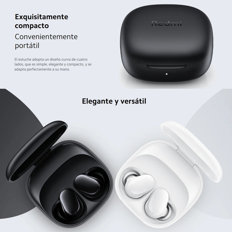 Combo Xiaomi: Pulsera Inteligente Smart Band 9 Active + Buds 6 Play, Blanco