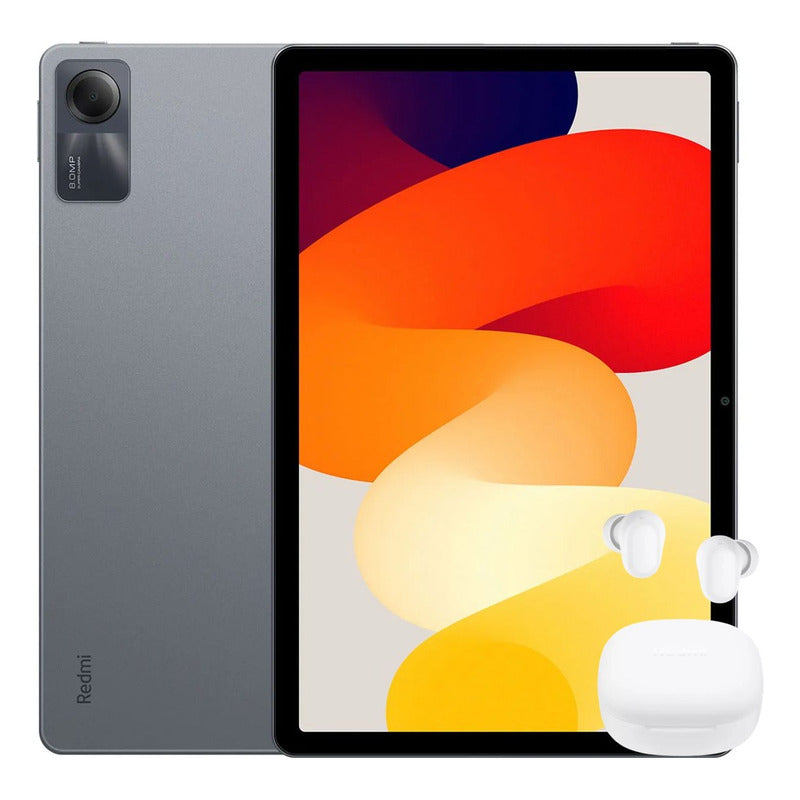 Xiaomi Redmi Pad Se 256gb/8gb, 8mpx, Gris + Buds 6 Play